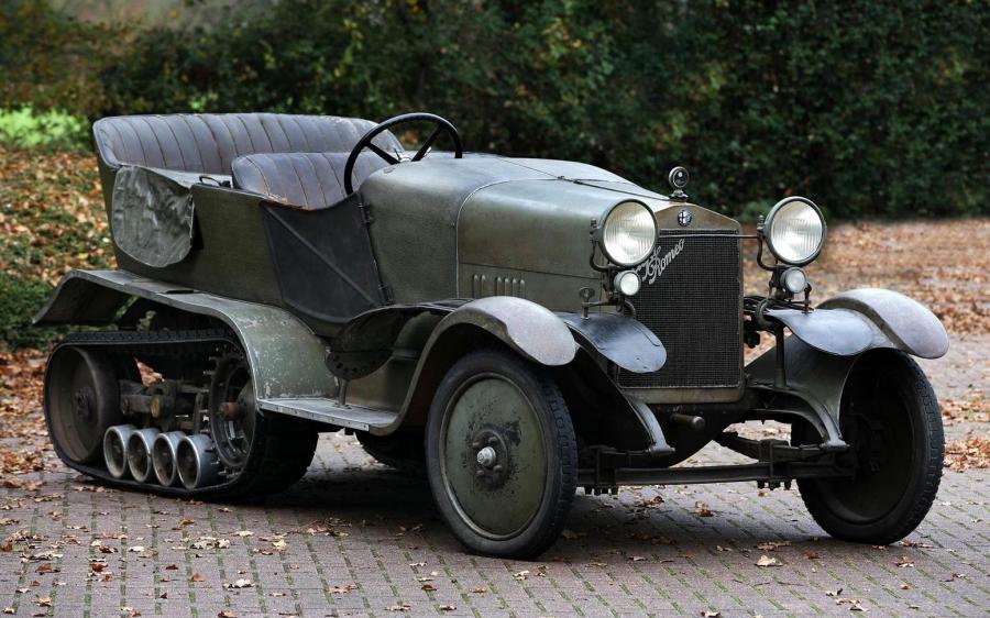 Alfa Romeo RM Winter Sports Half Track '1925